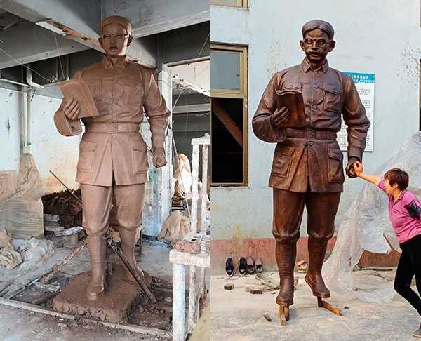 優(yōu)藝雕塑制作純銅真人像雕塑的優(yōu)勢(shì)