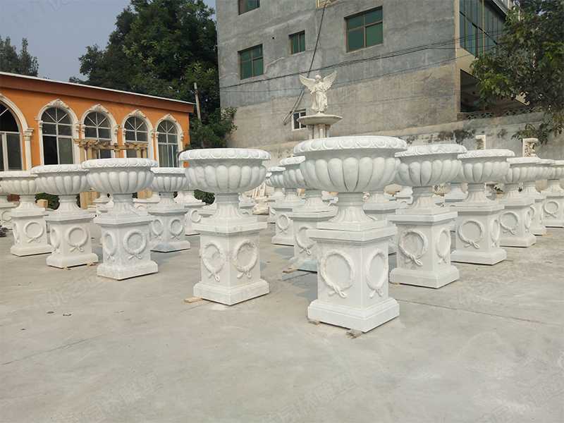 景觀雕塑花盆，定制景觀花盆廠家